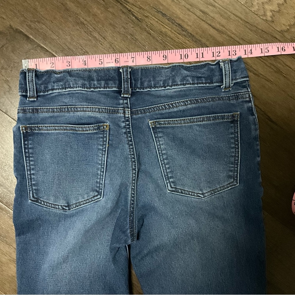 NWOT 14 Slim / 24” Inseam / Adj Waist Boys Jeans Size 14 - Picture 6 of 8